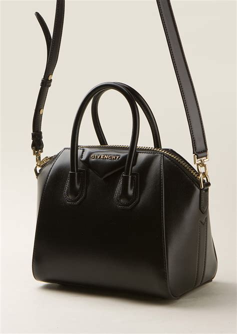 givenchy black croc mini antigona bag|givenchy antigona mini top handle bag.